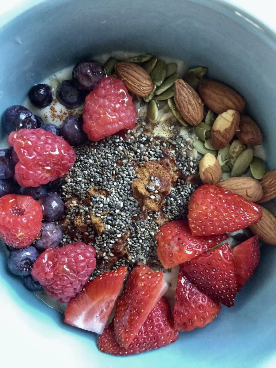 clean protein-packed oats full of fiber and antioxidants