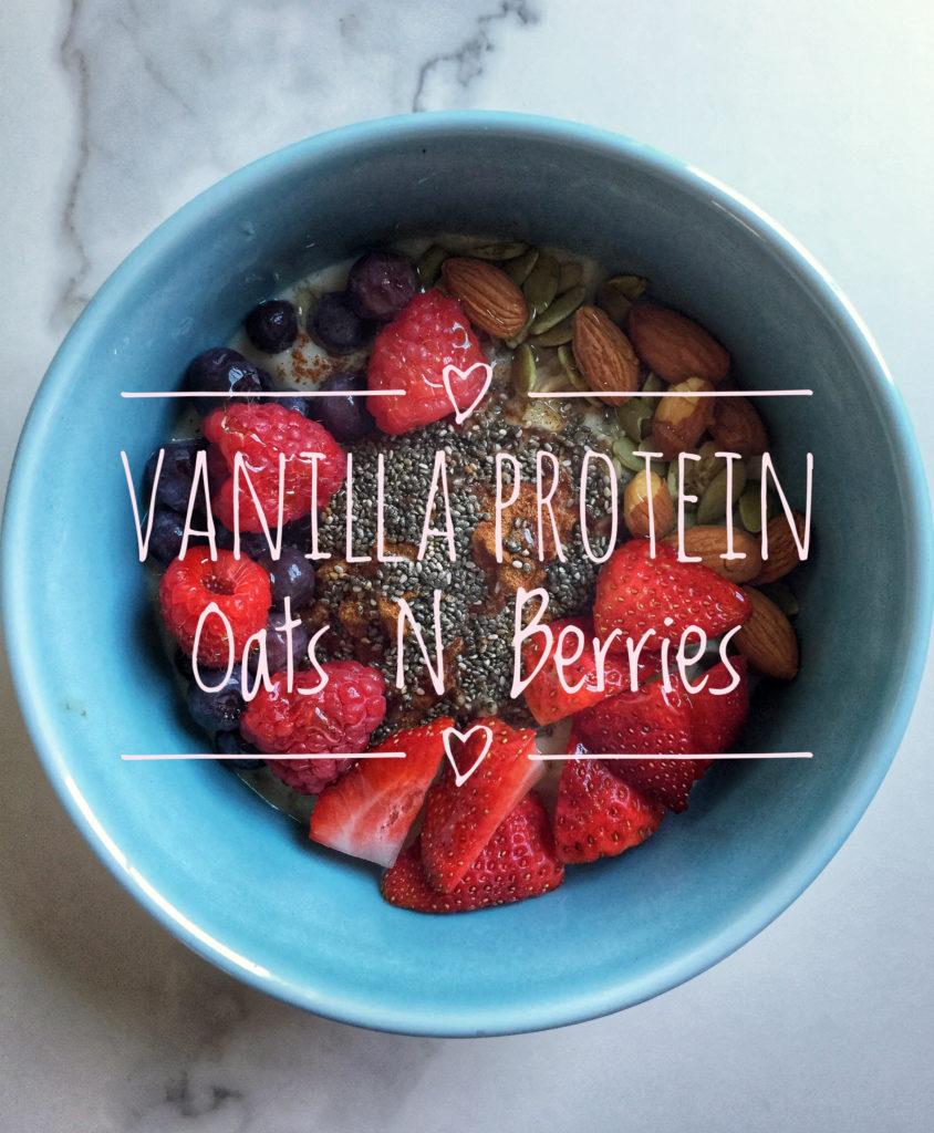 clean protein-packed oats full of fiber and antioxidants