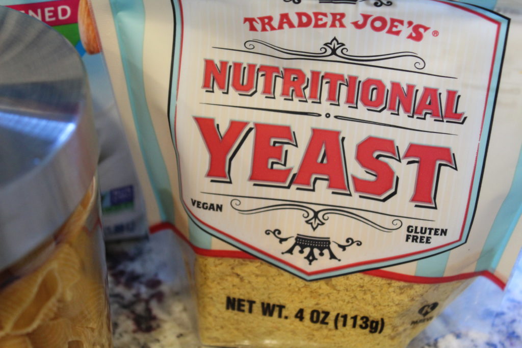 bag of nutritional yeast